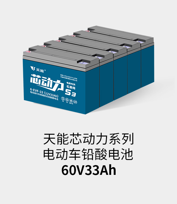天能電池60v33ah